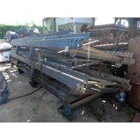 Steep conveyor 30 000 mm, useful width 1150mm